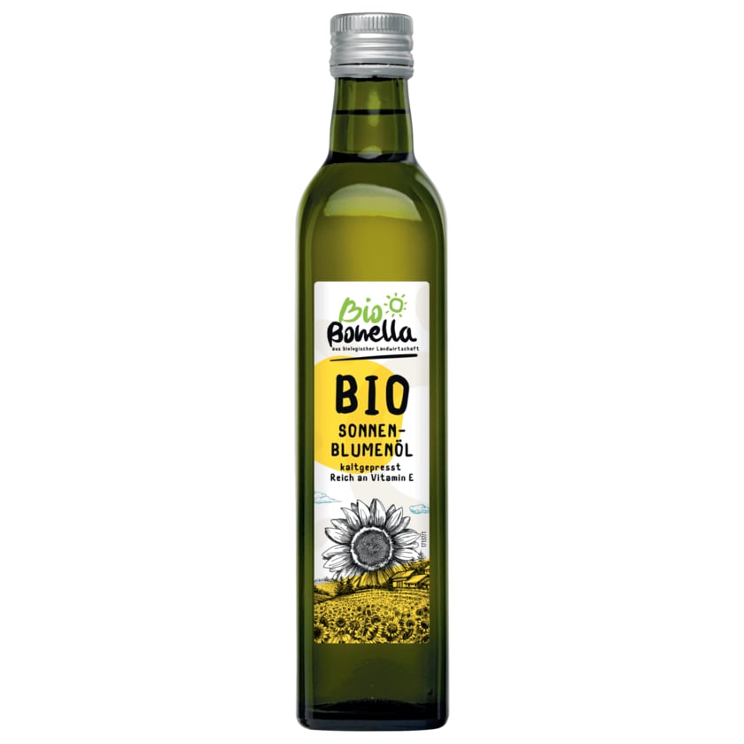 Bio Bonella Sonnenblumenöl 500ml